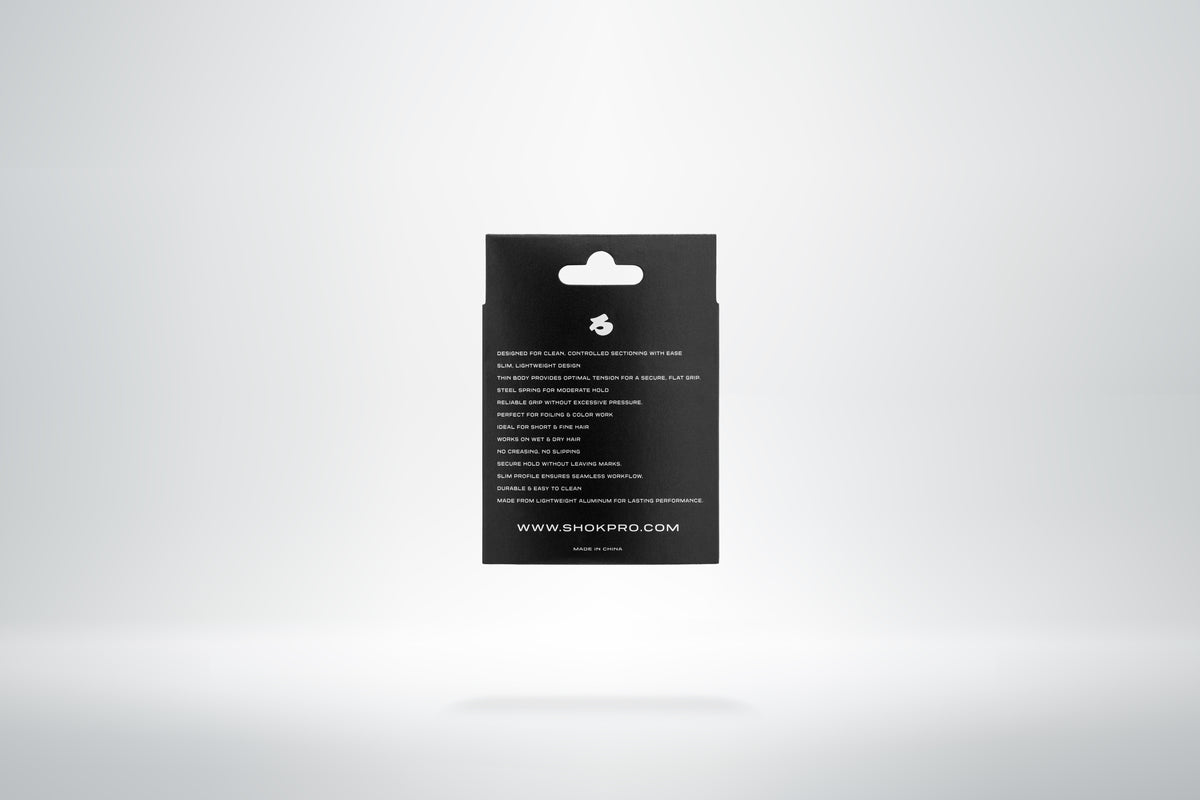 SHOKUNIN SLIM SETTING CLIPS — 12 PACK